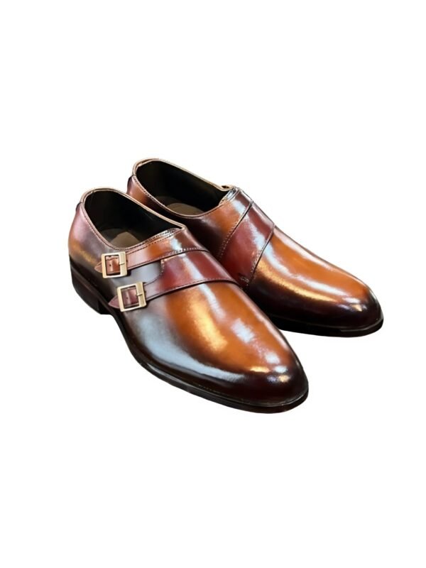 Men's Double Monk Strap Shoes