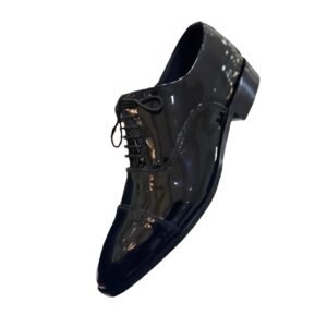 Men's Black Dress Shoes, glossy oxford shoes