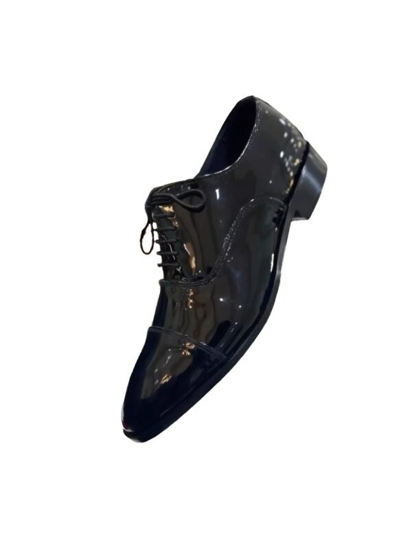 Men's Black Dress Shoes, glossy oxford shoes