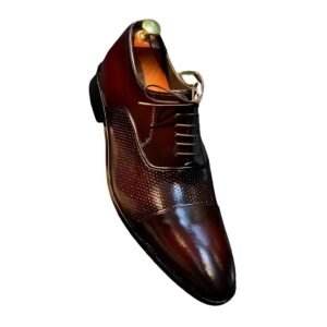 Oxford brogue shoes