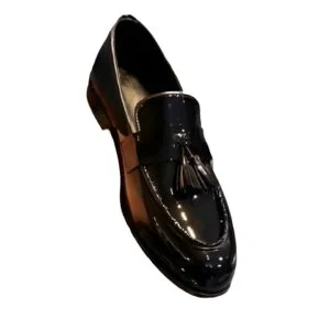 Black Tassel Loafers