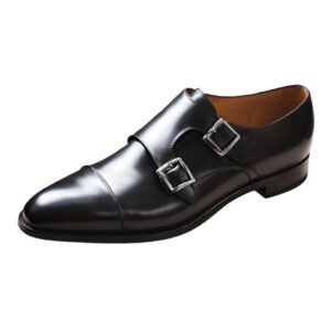 Double monk strap shoes