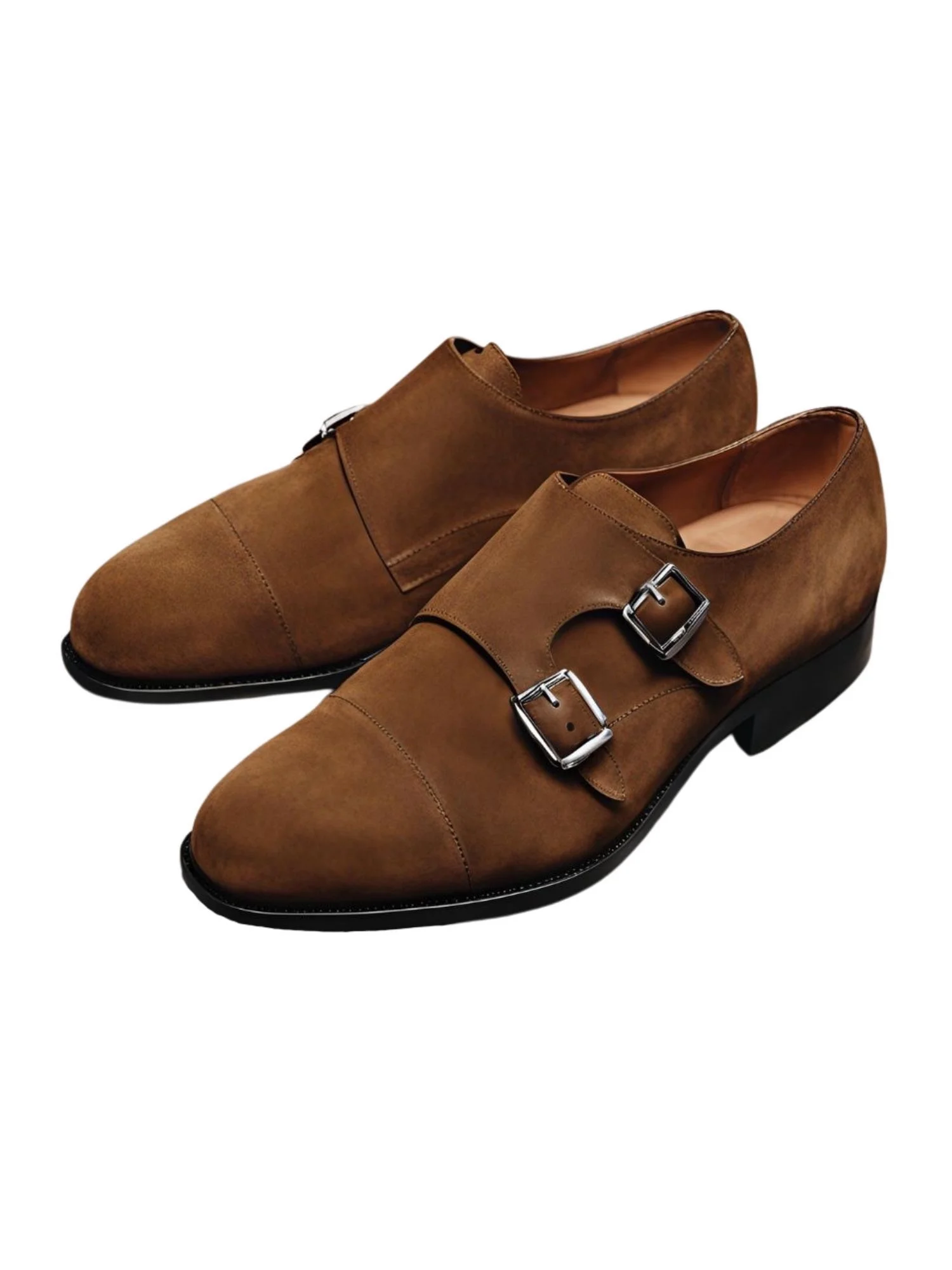 Suede Monk Strap