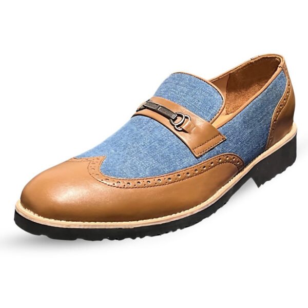 men's horsebit wingtip loafers