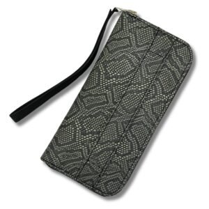 leather clutch purse for women
