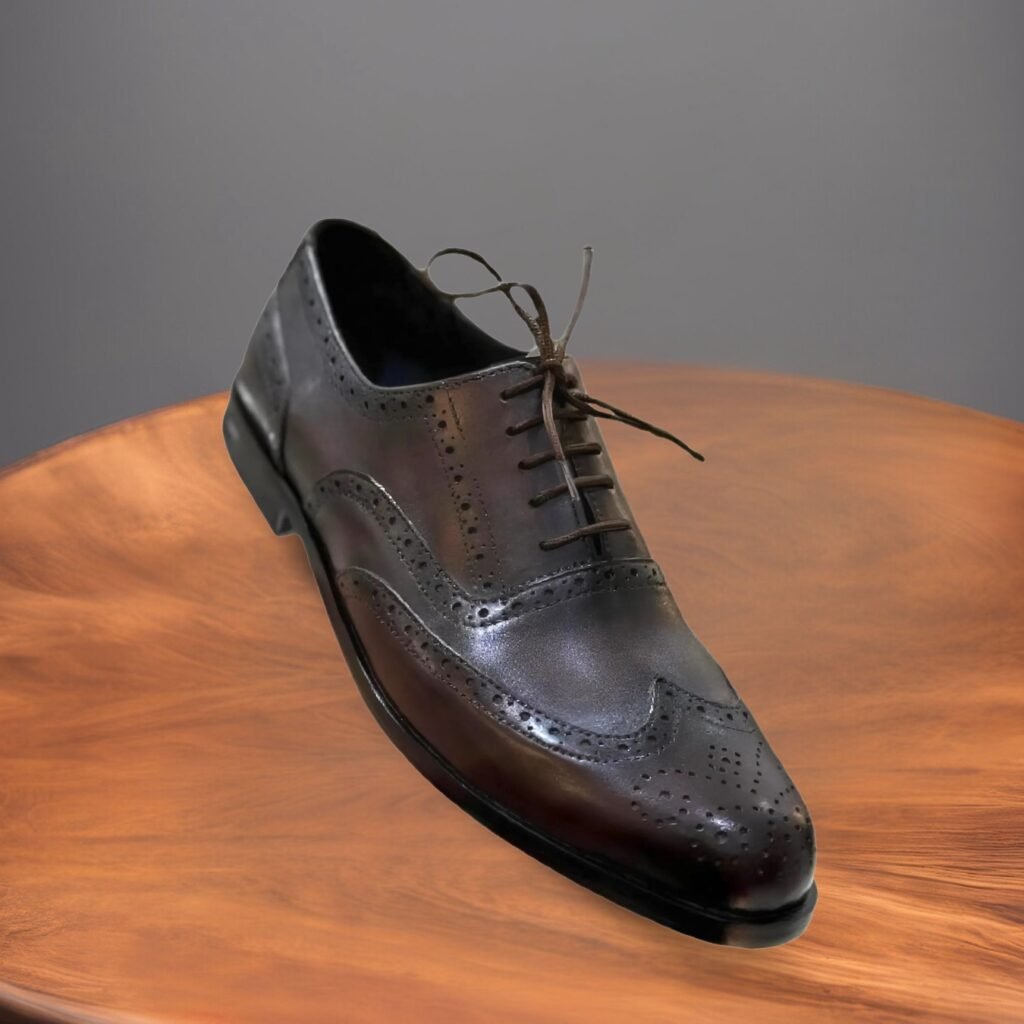 men's brogue wingtip shoes